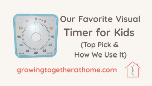 Our Favorite Visual Timer for Kids (Top Pick & How We Use It) Featured Image
